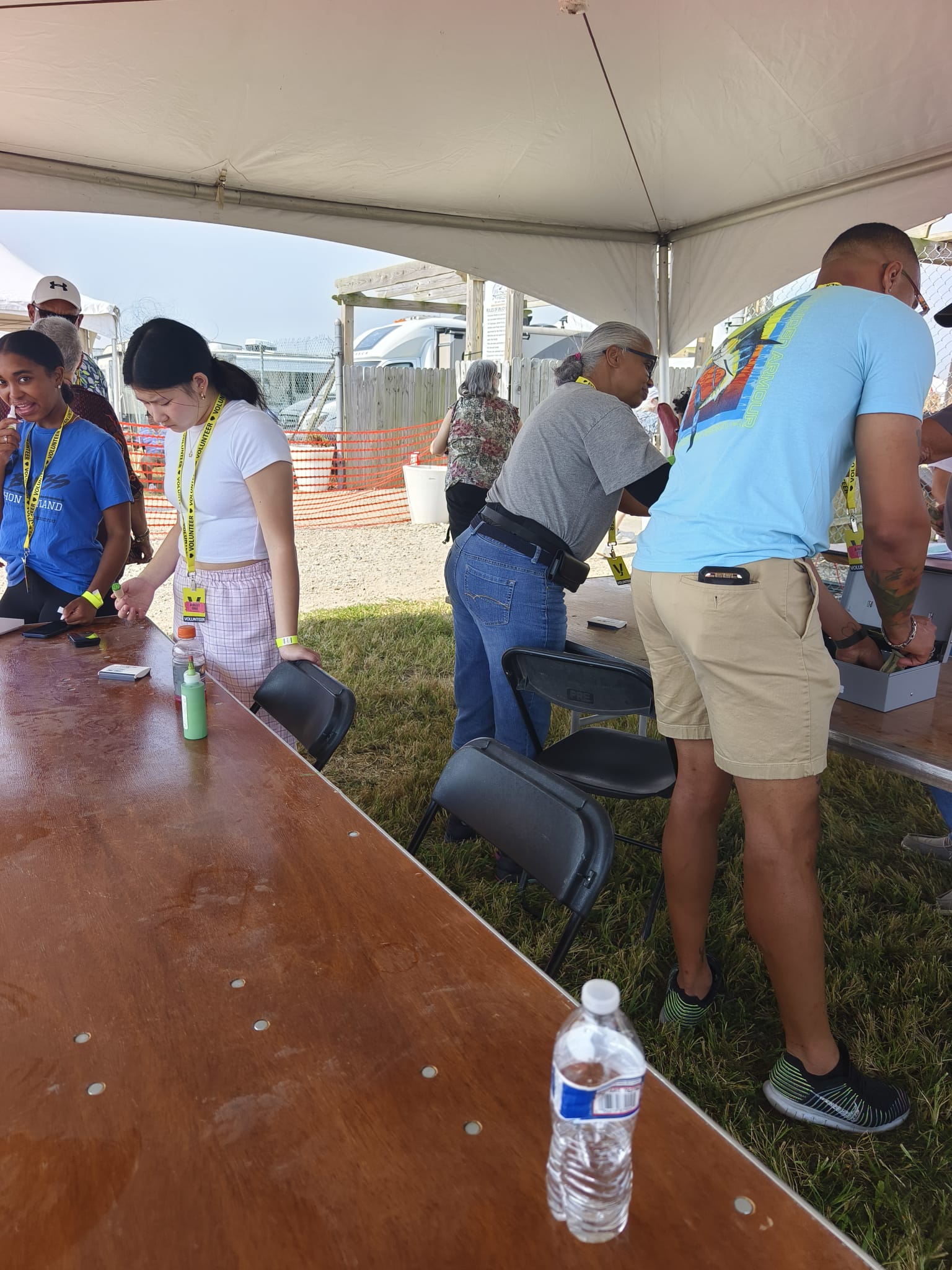 Traditional Native American ponchos, blankets and handmade art at the Nanticoke PowWow